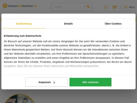 Lampenundleuchten CH DE Coupons and Promo Code