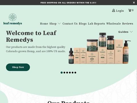 LeafRemedys.com Coupons and Promo Code