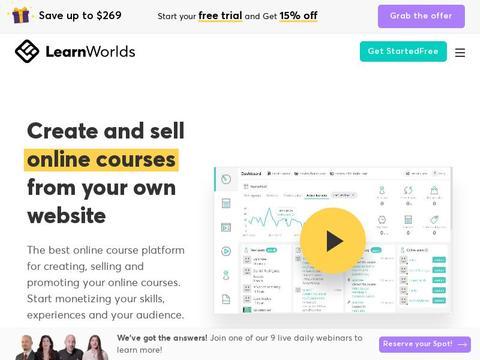 LearnWorlds Coupons and Promo Code