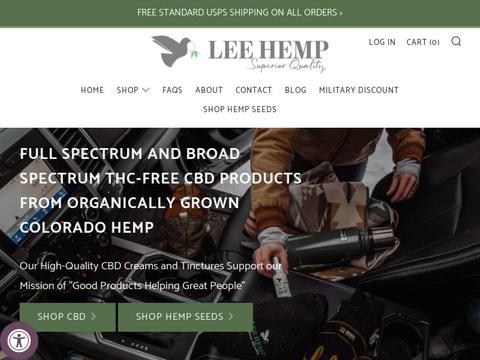 Lee Hemp Coupons and Promo Code