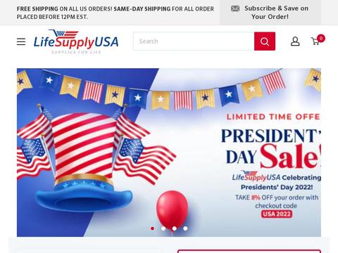 LifeSupplyUSA Coupons and Promo Code