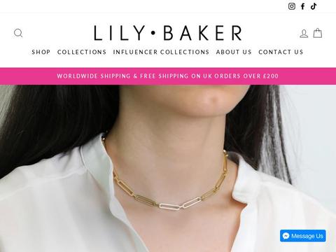 Lily Baker Jewels Coupons and Promo Code