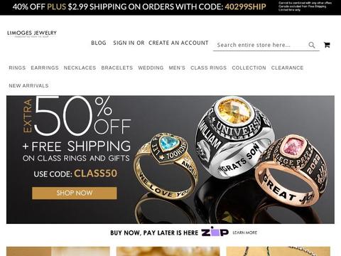 Limoges Jewelry Coupons and Promo Code