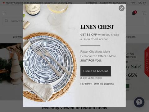 Linen Chest Coupons and Promo Code