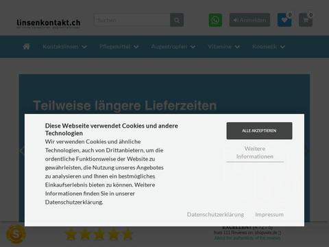 linsenkontakt.ch Coupons and Promo Code