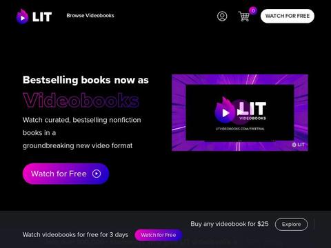 LIT Videobooks Coupons and Promo Code