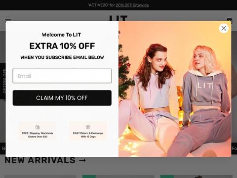 Litactivewear Coupons and Promo Code