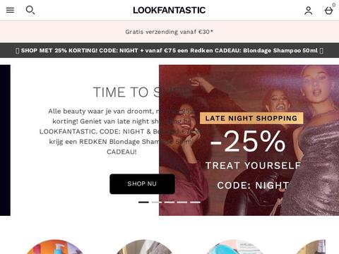 Lookfantastic NL Coupons and Promo Code