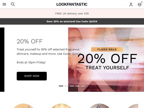 Lookfantastic UK Coupons and Promo Code