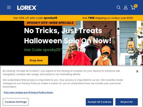 LOREX TECHNOLOGY Coupons and Promo Code