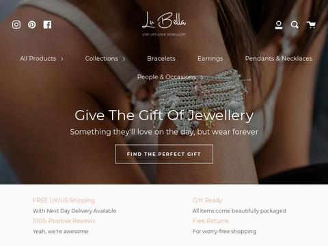 Lu Bella Jewellery Coupons and Promo Code