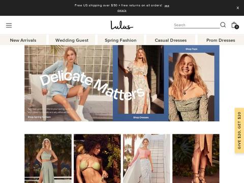 Lulus Coupons and Promo Code