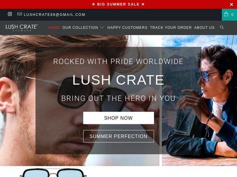 Lush Crate Eyewear Coupons and Promo Code