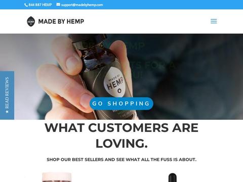 MadeByHemp Coupons and Promo Code