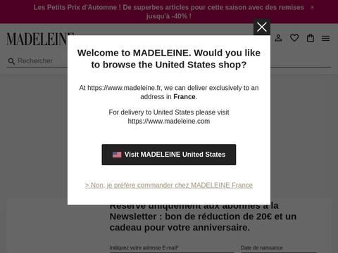 Madeleine FR Coupons and Promo Code