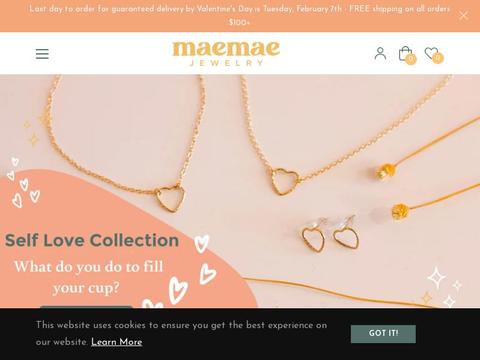 MaeMae Jewelry Coupons and Promo Code