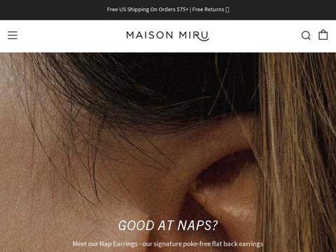 Maison Miru Coupons and Promo Code