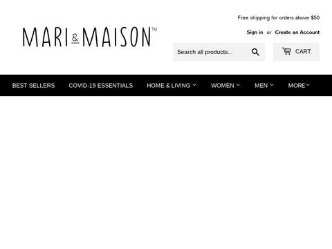 Mari & Maison Coupons and Promo Code