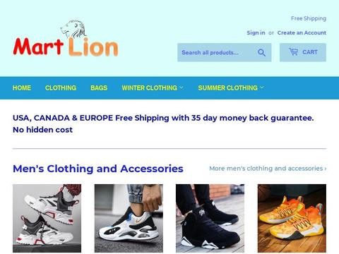 Mart Lion Coupons and Promo Code