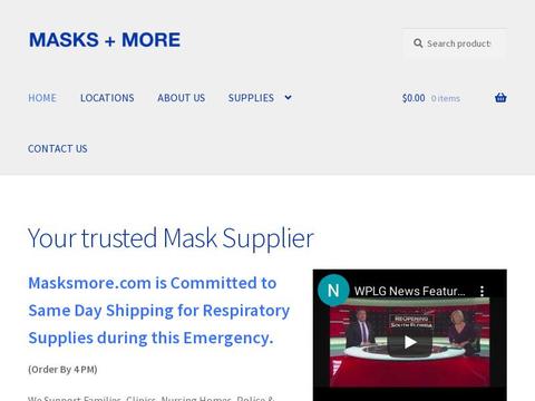 MasksMore.com Coupons and Promo Code