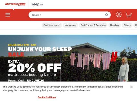 Mattress Firm Coupons and Promo Code