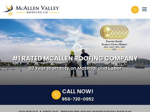 McAllen Valley Roofing Co Coupons and Promo Code