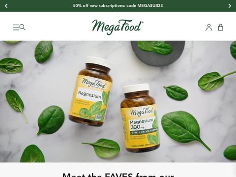 MegaFood Coupons and Promo Code