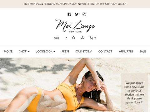 Mei Lange Coupons and Promo Code