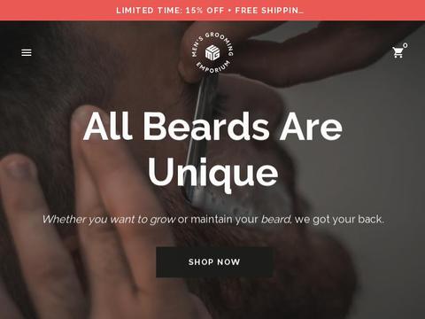 Mens Grooming Emporium Coupons and Promo Code