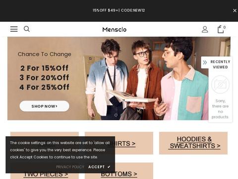 Mensclo Coupons and Promo Code