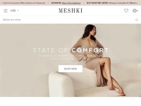 Meshki US Coupons and Promo Code