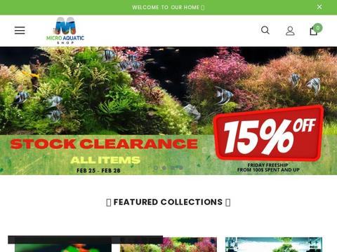 Micro Aquatic Shop Coupons and Promo Code