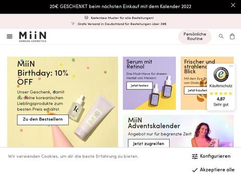 MiiN Cosmetics DE Coupons and Promo Code