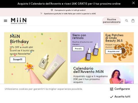 MiiN Cosmetics IT Coupons and Promo Code