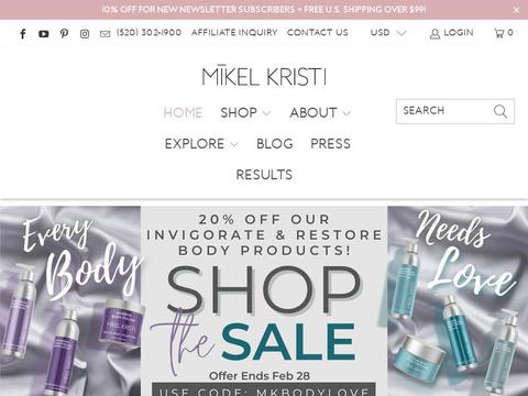 Mikel Kristi Coupons and Promo Code