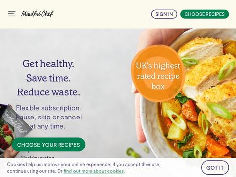 Mindful Chef Coupons and Promo Code