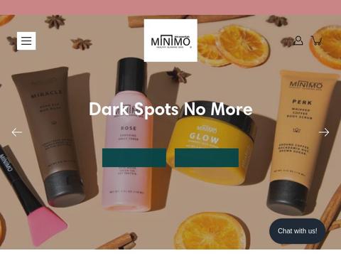 Minimo Skin Essentials Coupons and Promo Code