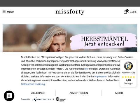 missforty DE Coupons and Promo Code