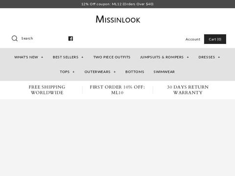 MissInlook Coupons and Promo Code