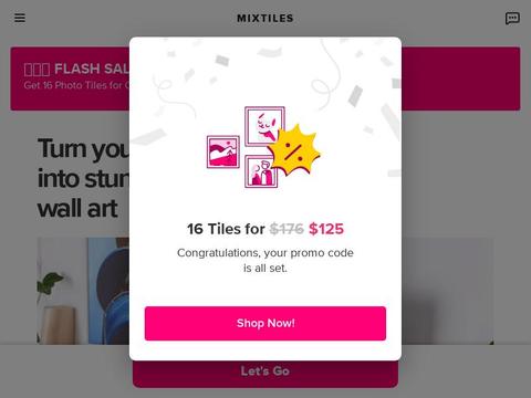 Mixtiles Coupons and Promo Code