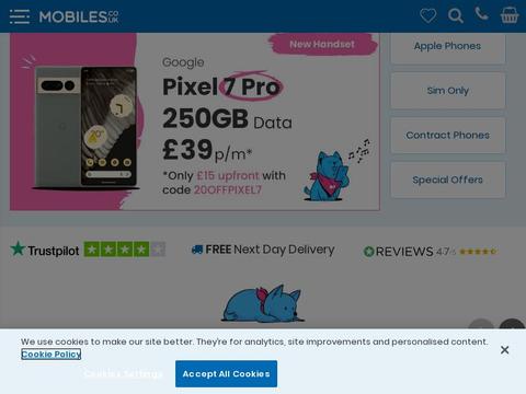 Mobiles.co.uk Coupons and Promo Code