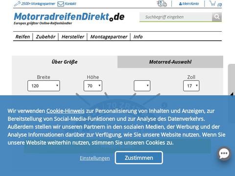 MotorradreifenDirekt Coupons and Promo Code