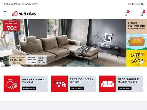 Msofas Coupons and Promo Code