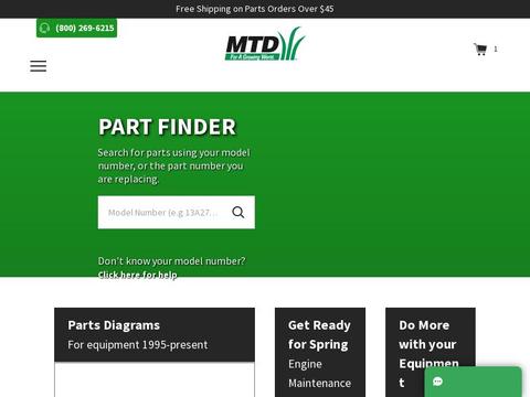 MTD Parts Coupons and Promo Code