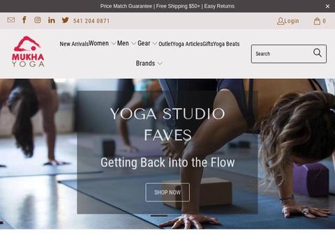 Mukha Yoga Coupons and Promo Code