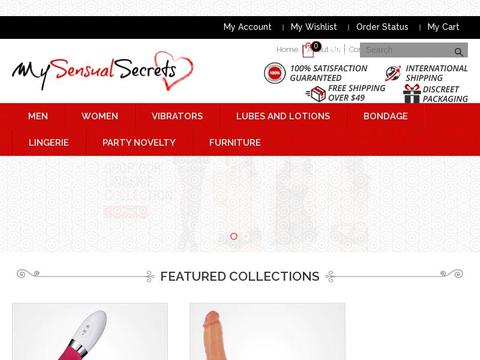 My Sensual Secrets Coupons and Promo Code