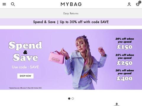 MyBag UK Coupons and Promo Code