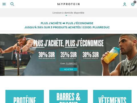 MyProtein FR Coupons and Promo Code