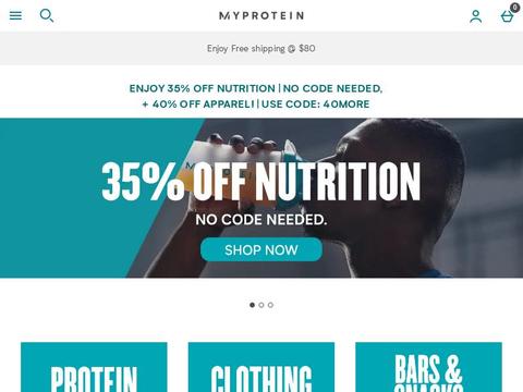 MyProtein US Coupons and Promo Code