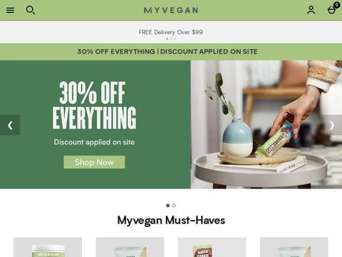 Myvegan AU Coupons and Promo Code